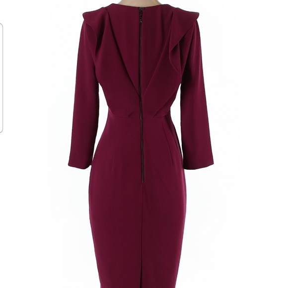 Rachel Roy midi sheath dress with 3/4 sleeves - Picture 2 of 6